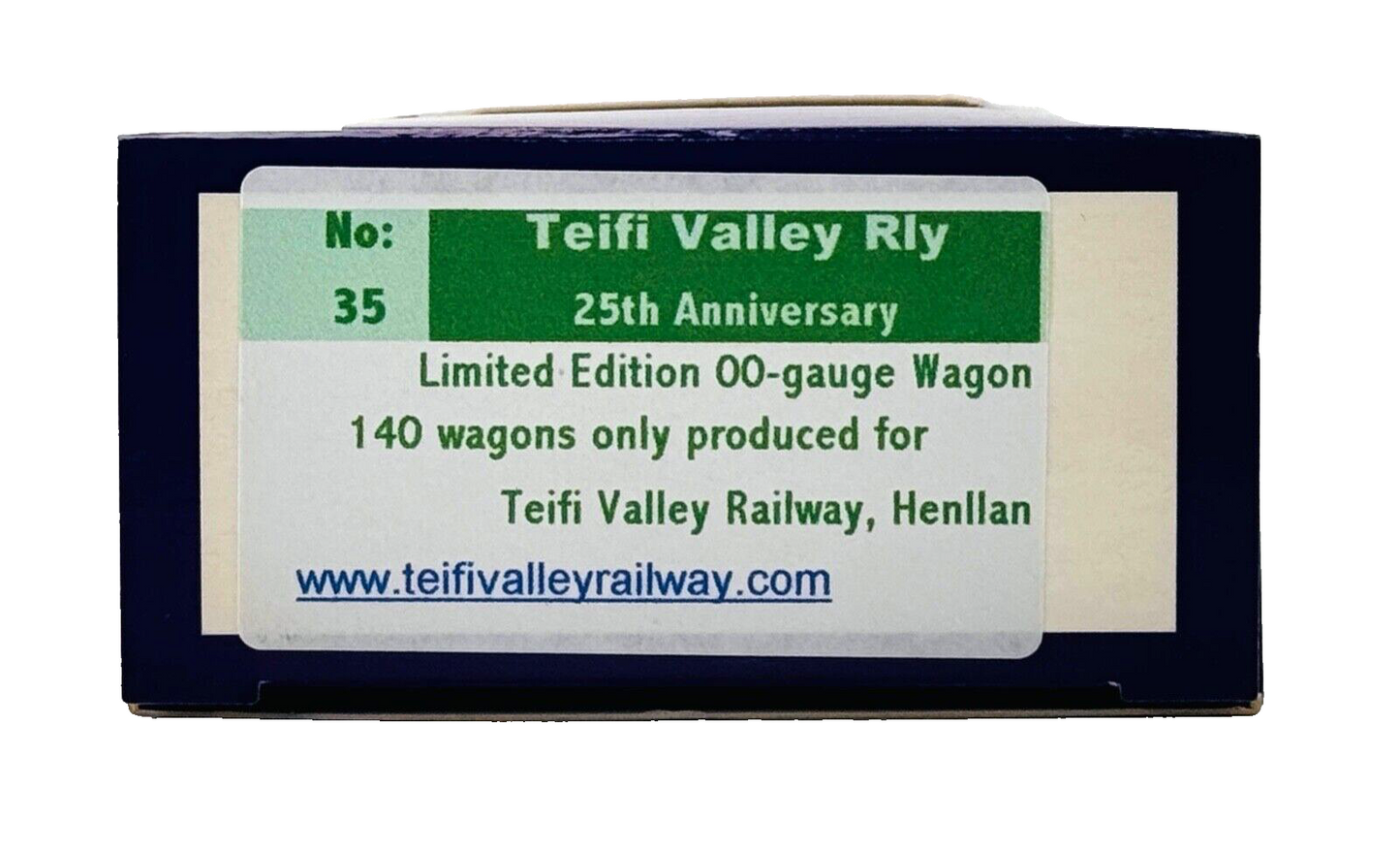 DAPOL 00 GAUGE - TEIFI VALLEY COAL DISTRIBUTION WAGON NO.25 (LIMITED EDITION)