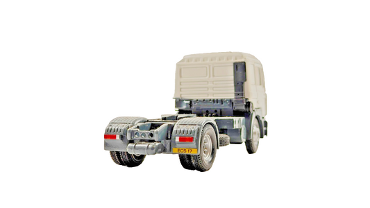 CORGI 1/50 SCALE PLAIN WHITE ERF ECS 4X2 TRACTOR UNIT UNBOXED