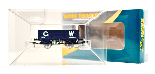 RAPIDO 00 GAUGE - 943001 - DIAGRAM O11 OPEN A GWR GREY NO.13154 - BOXED