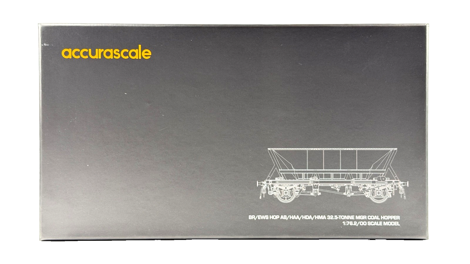ACCURASCALE OO GAUGE - ACC2556HAA-FM2 - BR/EWS HOP HAA 32.5T MGR COAL HOPPERS
