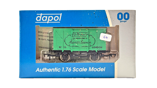 DAPOL 00 GAUGE - ST MICHAEL MARKS & SPENCER LONDON VENT VAN 15 (LIMITED EDITION)
