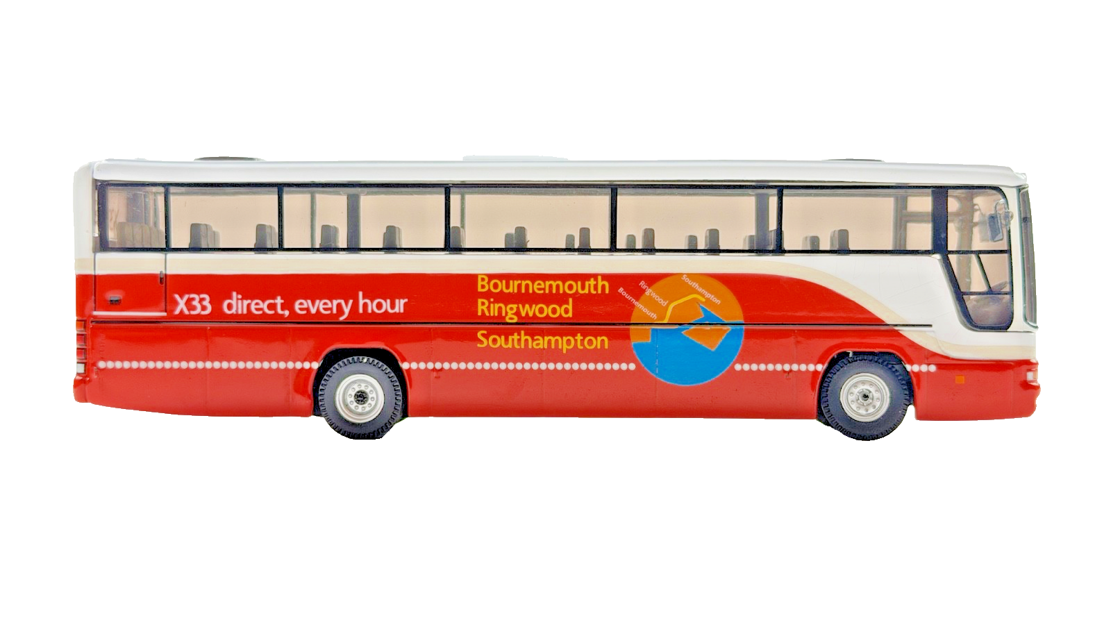 CORGI 1/76 SCALE - PLAXTON PREMIERE WILTS & DORSET X33 COACH UNBOXED