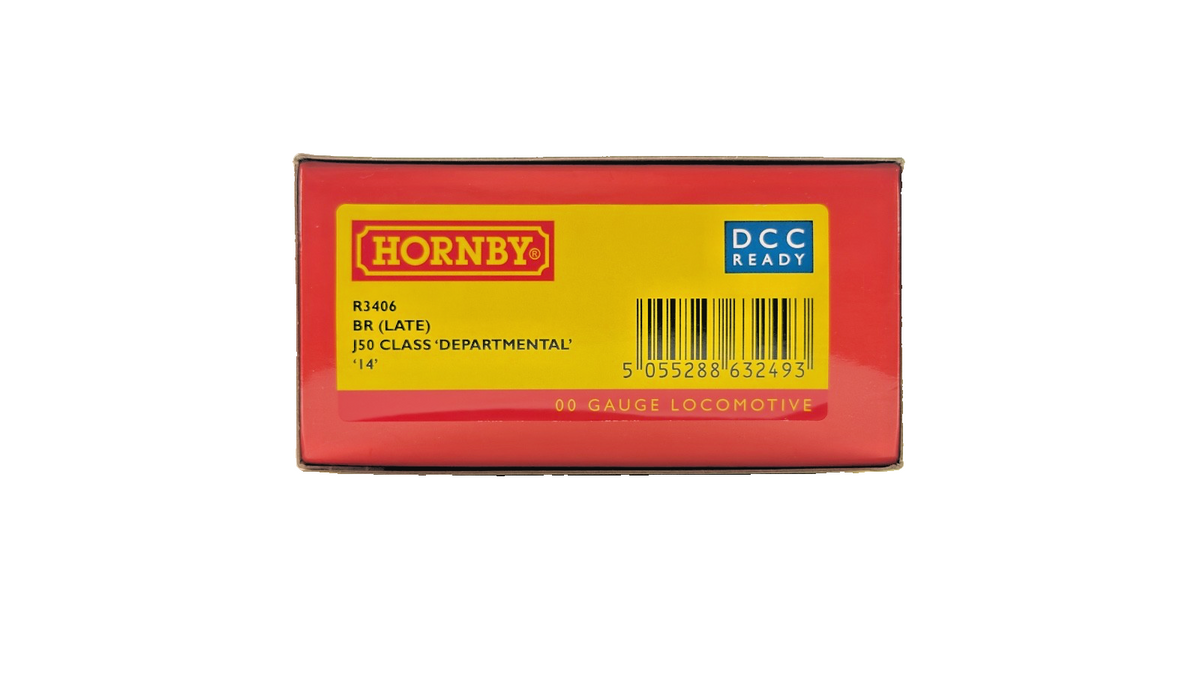 HORNBY OO GAUGE - R3406 - BR BLACK (LATE) J50 CLASS DEPARTMENTAL NO.14 BOXED