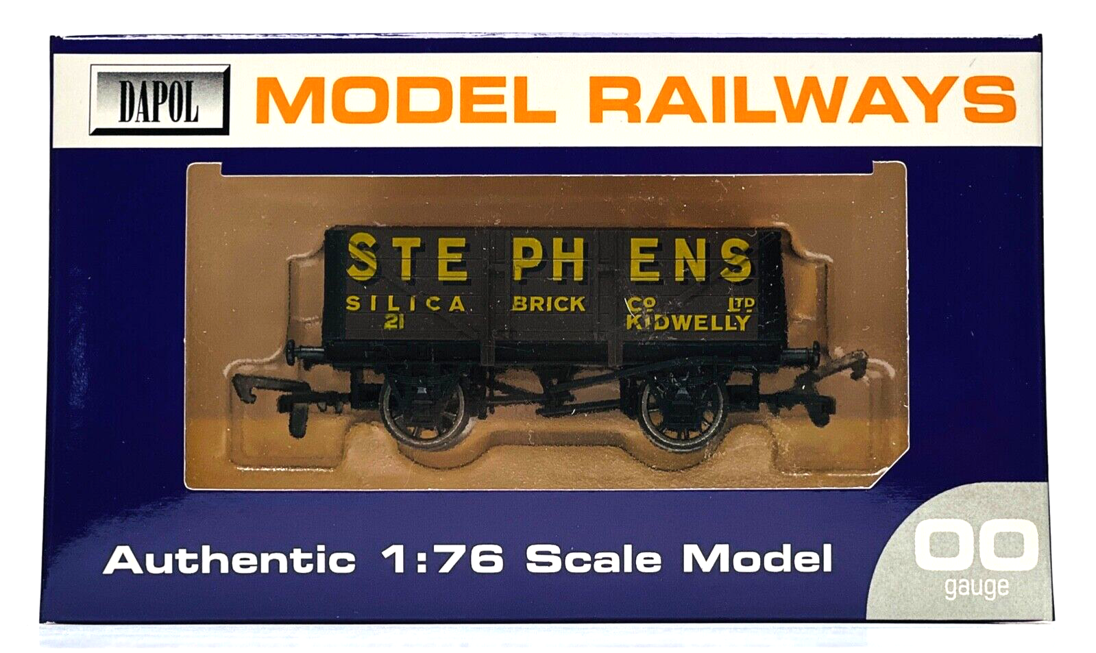 DAPOL 00 GAUGE - STEPHENS SILICA WORKS KIDWELLY NO.21 (WEST WALES WAGON WORKS)