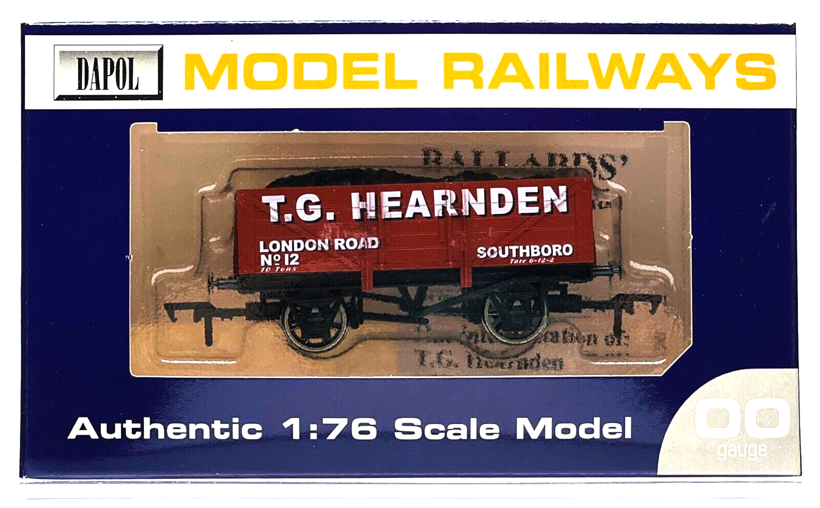 DAPOL 00 GAUGE - T.G HEARNDEN LONDON ROAD SOUTHBORO' NO.12 (LIMITED EDITION)