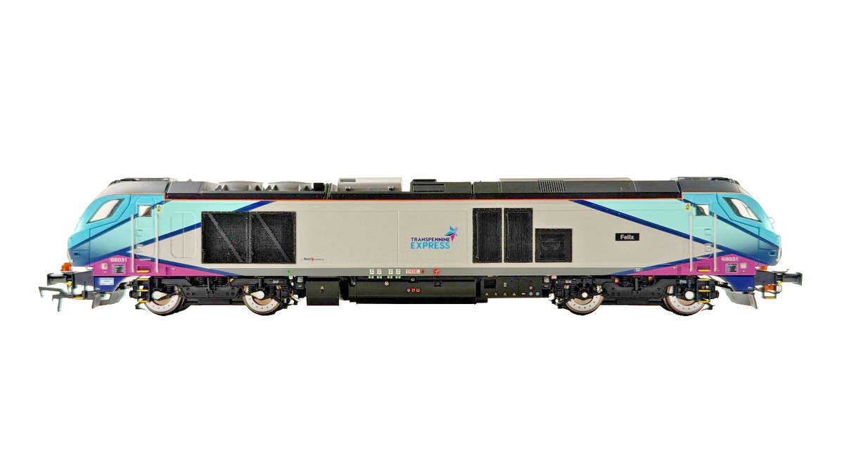 DAPOL OO GAUGE - 4D-022-022D - CLASS 68 DIESEL 68031 TRANSPENNINE EXPRESS FELIX