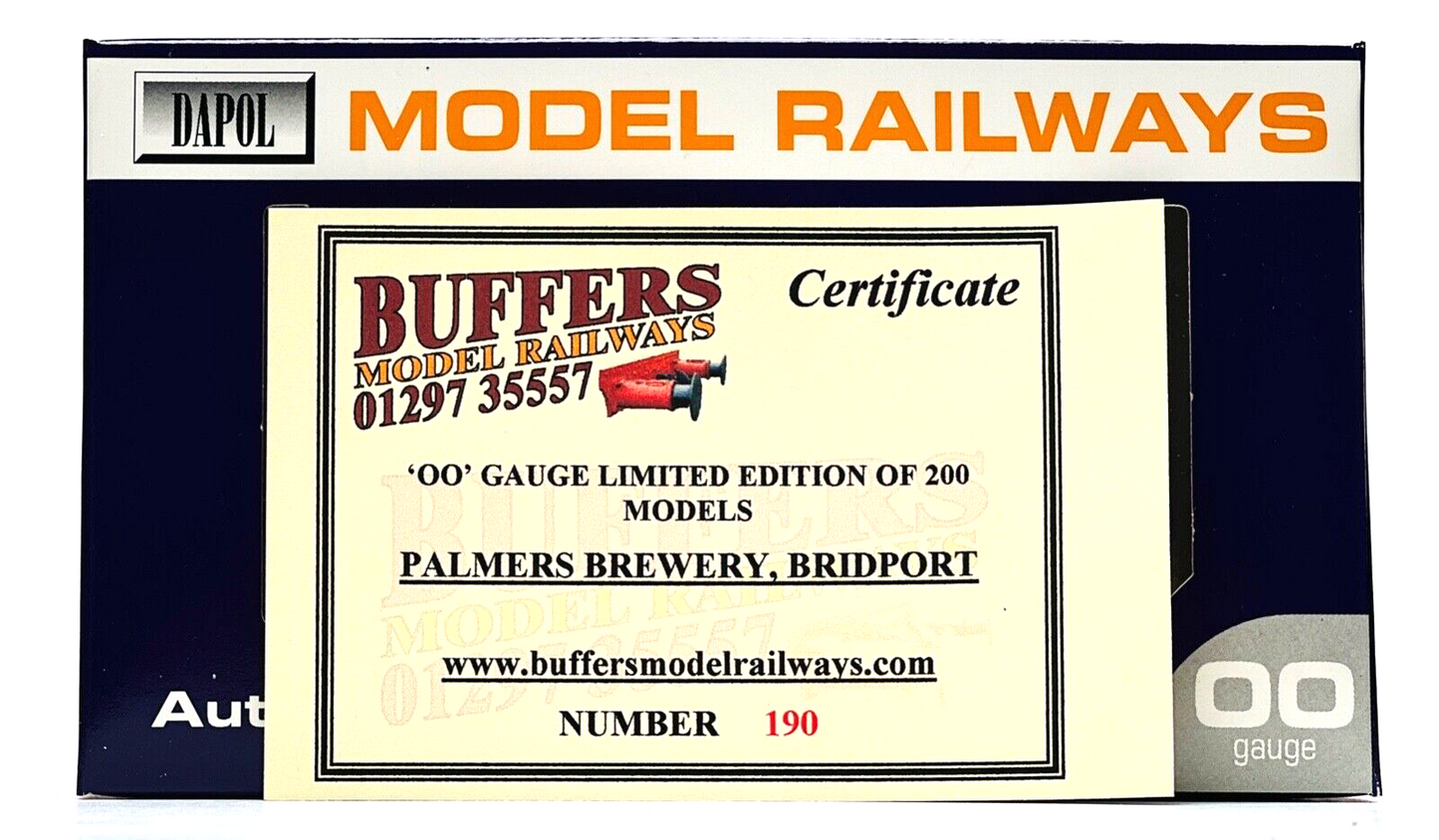 DAPOL 00 GAUGE - PALMERS BREWERY BRIDPORT FINEST STRONG ALES 4 (BUFFERS LTD ED)