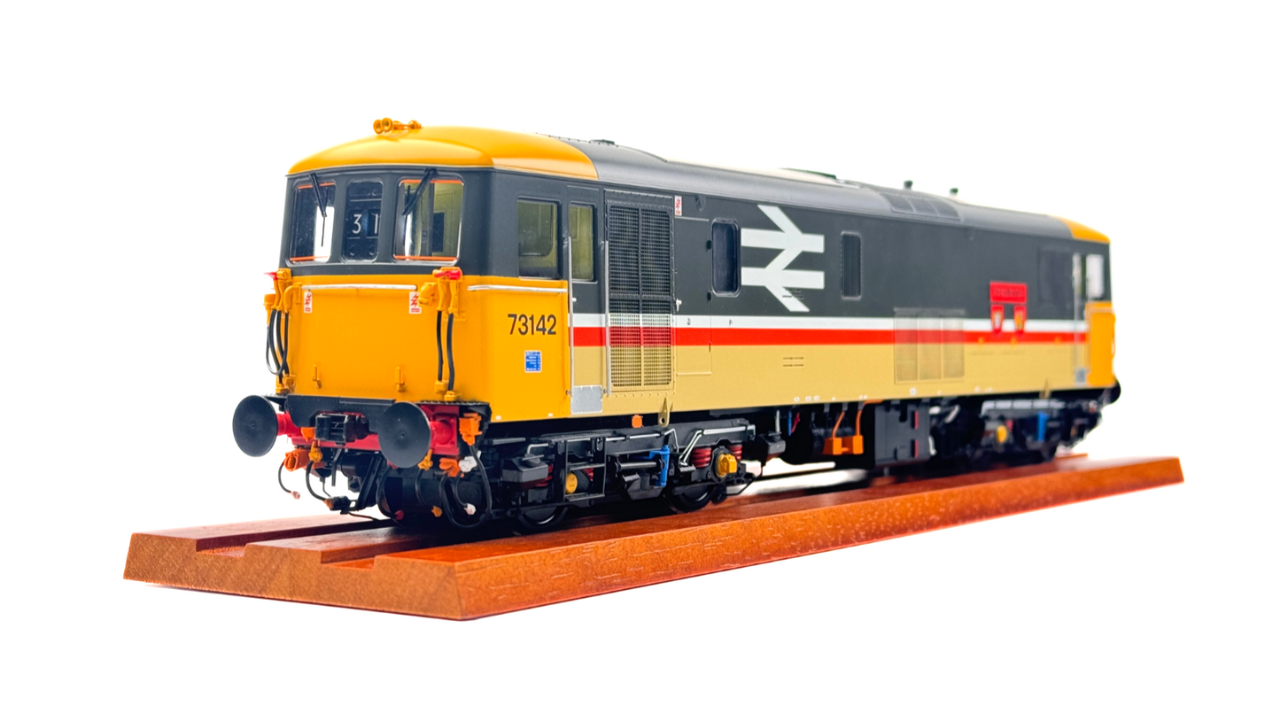 HELJAN O GAUGE - CLASS 73 ELECTRO DIESEL 73142 INTERCITY "BROADLANDS" RENAMED