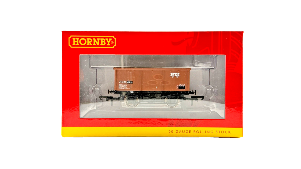 HORNBY OO GAUGE - R6966 - BR BAUXITE 27 TON ORE WAGON NO.B385893 BOXED