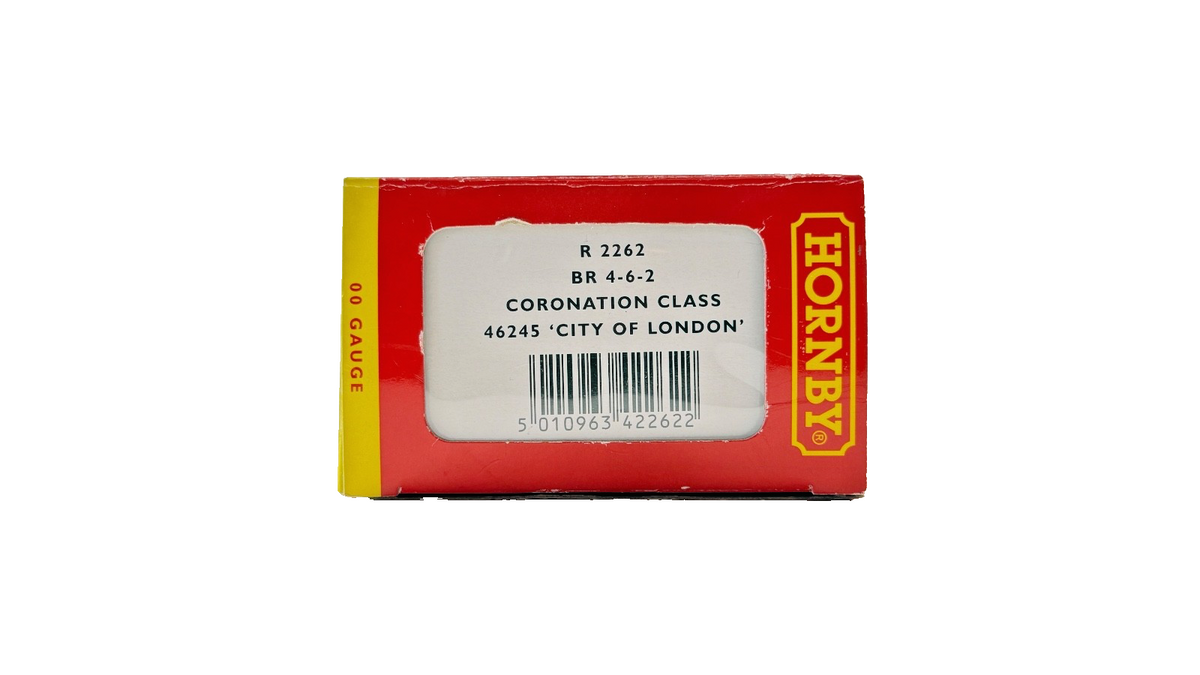 HORNBY OO GAUGE - R2262 - BR 4-6-2 CORONATION CLASS 46245 CITY OF LONDON BOXED