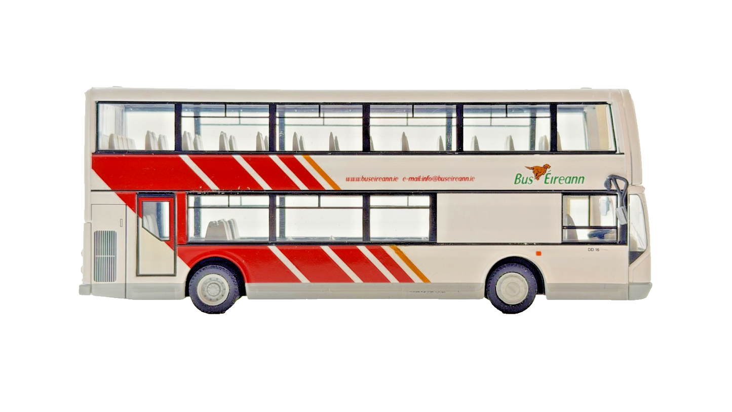 CORGI 1/76 SCALE - EAST LANCS VYKING BUS EIREANN DUBLIN DOUBLE DECKER UNBOXED