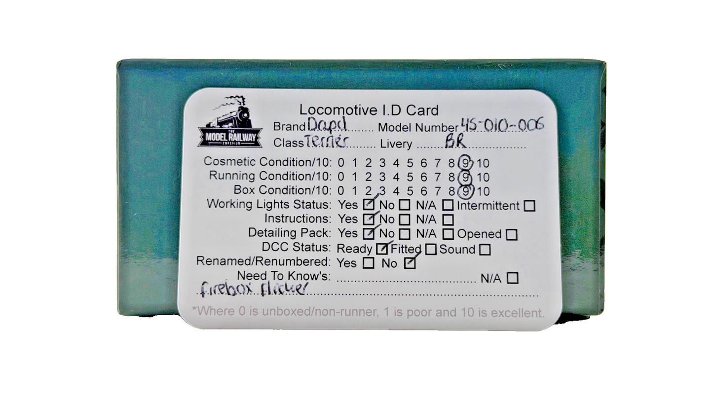 DAPOL OO GAUGE - 4S-010-006 - TERRIER A1X 32661 BR BLACK LATE CREST BOXED