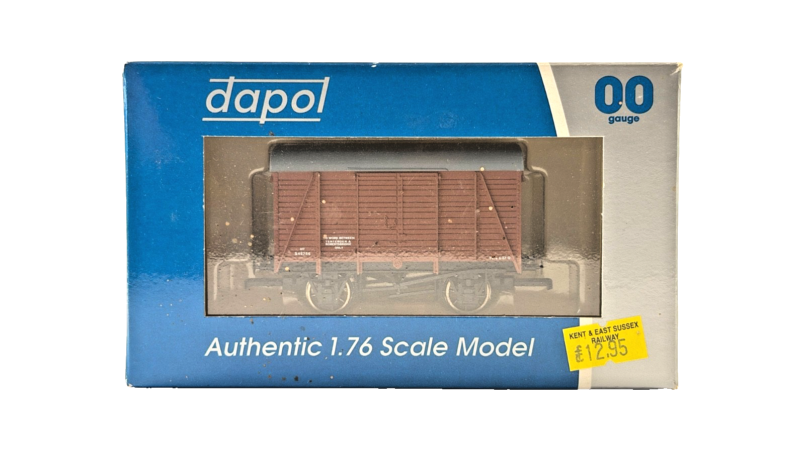 DAPOL 00 GAUGE - TENTERDEN & ROBERTSBRIDGE 10T VENT VAN S45756 (LIMITED EDITION)
