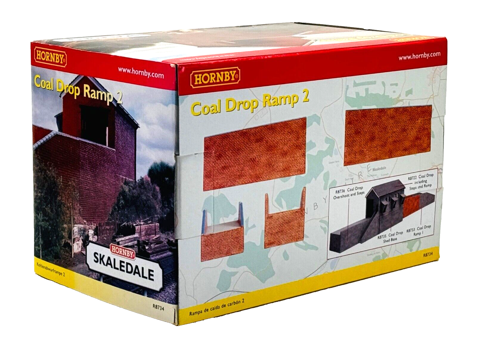 HORNBY 00 GAUGE SKALEDALE - R8734 - COAL DROP RAMP 2 - BOXED