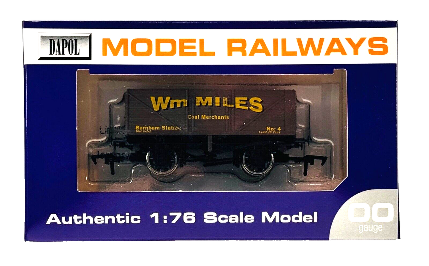 DAPOL 00 GAUGE - W.M MILES COAL MERCHANTS BARNHAM STATION NO.4 (LIMITED EDITION)