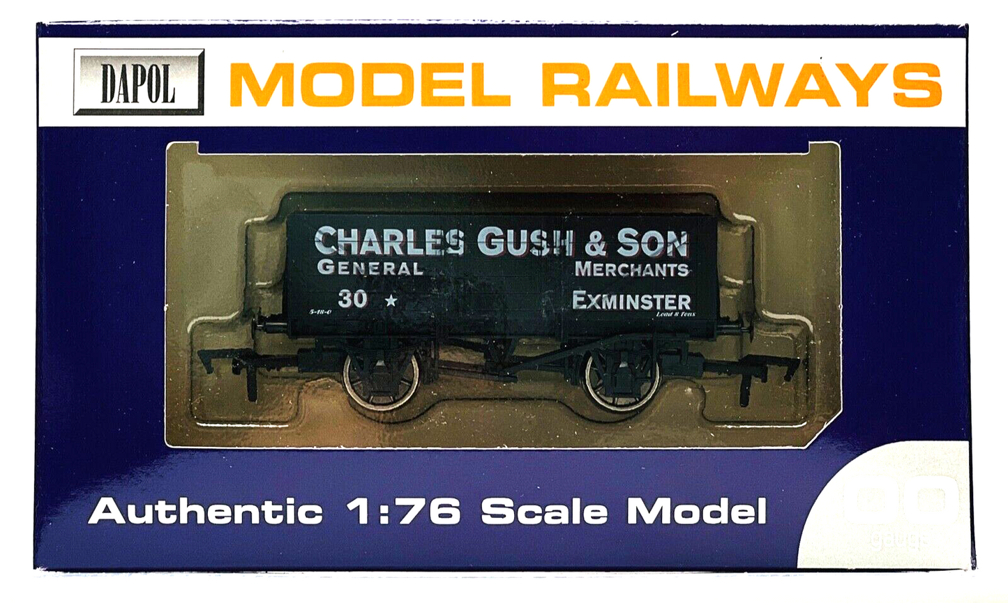 DAPOL 00 GAUGE - CHARLES GUSH & SON GENERAL MERCHANTS EXMINSTER (BUFFERS LTD ED)