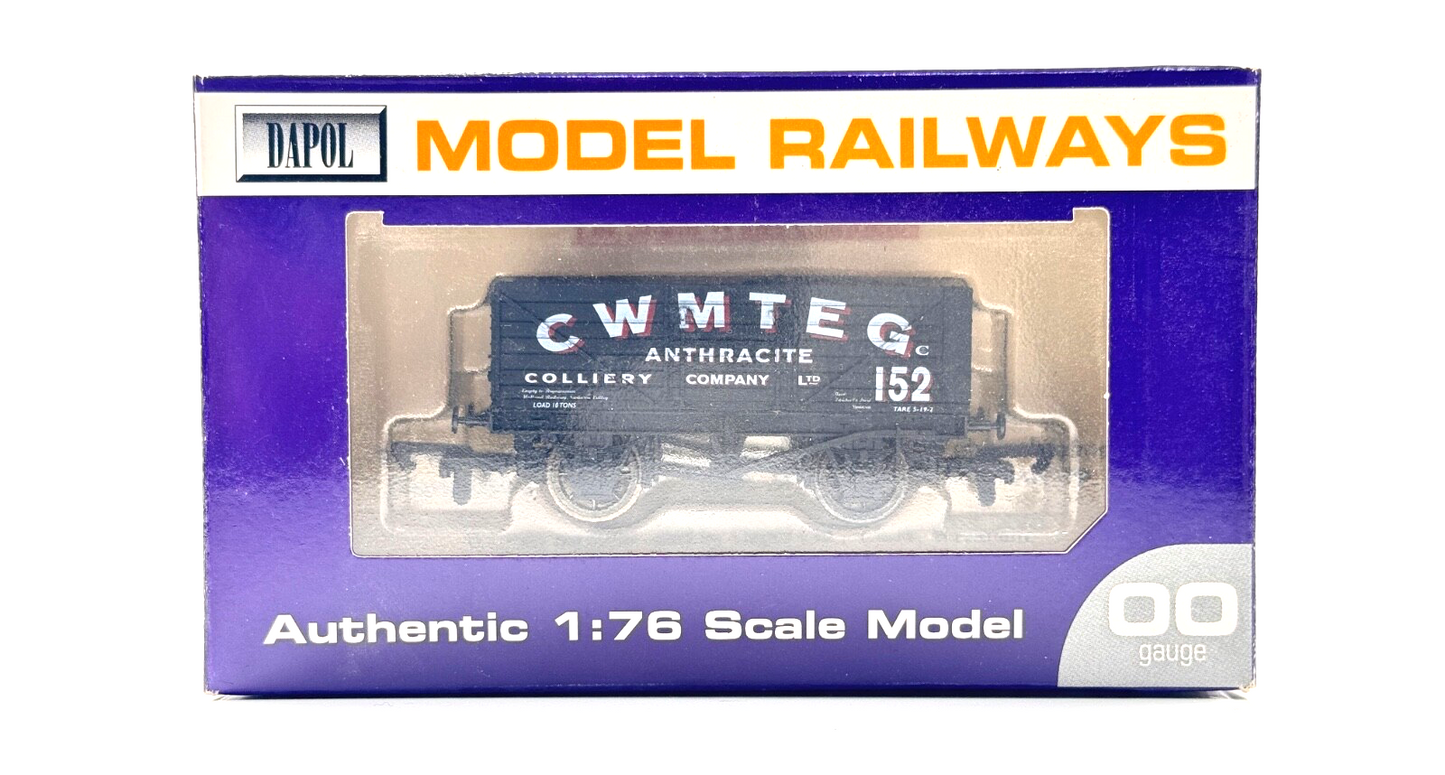 DAPOL 00 GAUGE - CWMTEG COLLIERY COMPANY ANTHRACITE NO.152 (LIMITED EDITION)