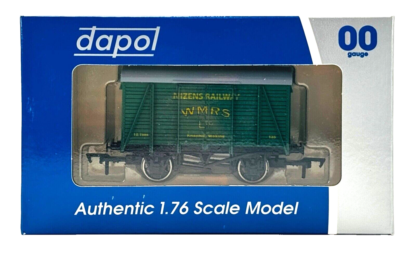 DAPOL 00 GAUGE - WMRS LTD 'MIZENS RAILWAY' GREEN VENT VAN (LIMITED EDITION)