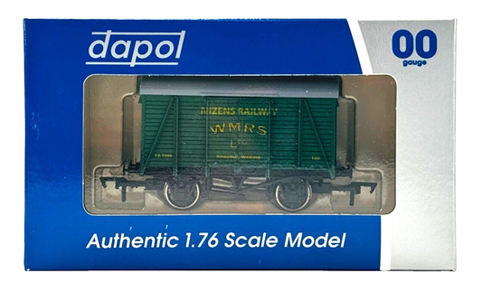 DAPOL 00 GAUGE - WMRS LTD 'MIZENS RAILWAY' GREEN VENT VAN (LIMITED EDITION)