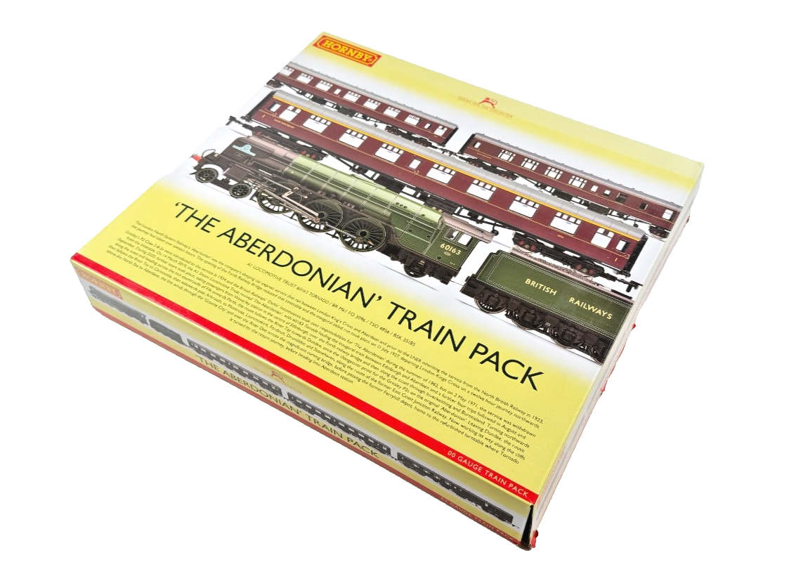 HORNBY 00 GAUGE - R3828 - BRITISH RAILWAYS THE ABERDONIAN TORNADO RAILTOUR TRAIN