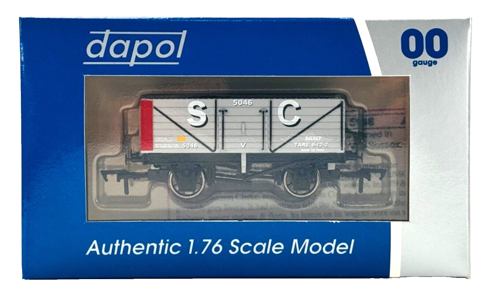 DAPOL 00 GAUGE - SC SELSEY PLANK WAGON NO.5046 PRISTINE (LIMITED EDITION)