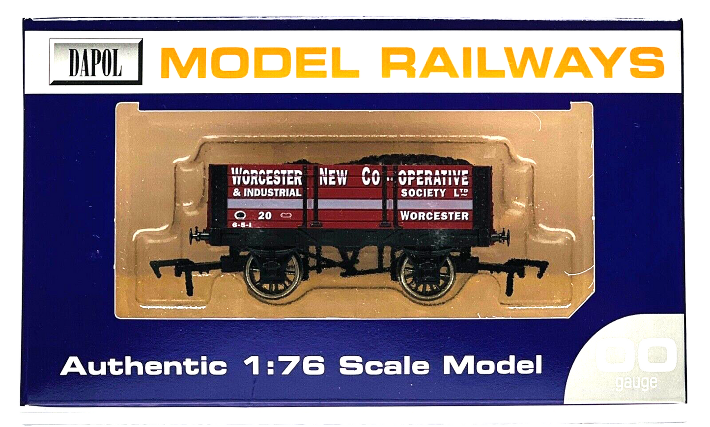 DAPOL 00 GAUGE - 'WORCESTER NEW CO-OPERATIVE INDUSTRIAL NO.20' (LIMITED EDITION)