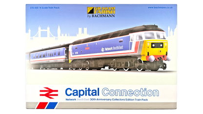 GRAHAM FARISH N GAUGE - 370-430 - CAPITAL CONNECTION NETWORK SOUTHEAST SET BOXED