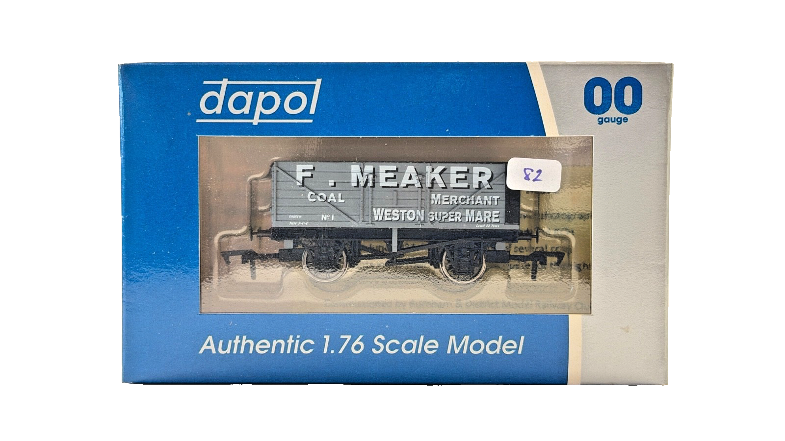 DAPOL 00 GAUGE - F. MEAKER COAL MERCHANT WESTON SUPER MARE 1 (LIMITED EDITION)