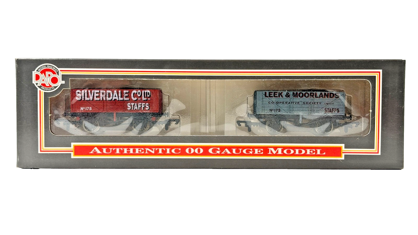 DAPOL 00 GAUGE - SILVERDALE STAFFS LEEK & MOORLANDS TWIN PACK (LIMITED EDITION)