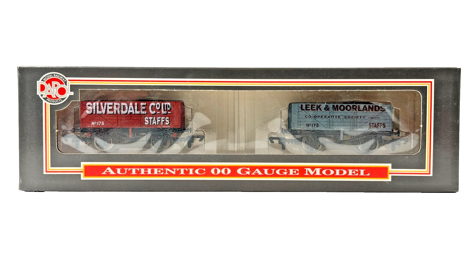 DAPOL 00 GAUGE - SILVERDALE STAFFS LEEK & MOORLANDS TWIN PACK (LIMITED EDITION)