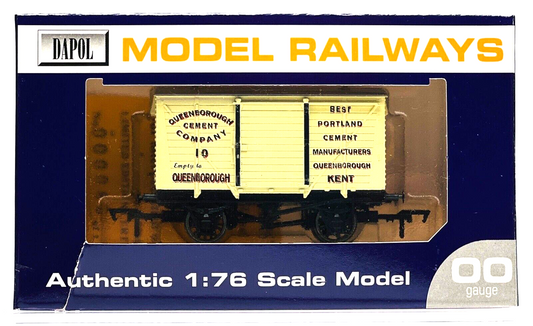 DAPOL 00 GAUGE - QUEENSBOROUGH CEMENT COMPANY PORTLANT KENT (LIMITED EDITION)