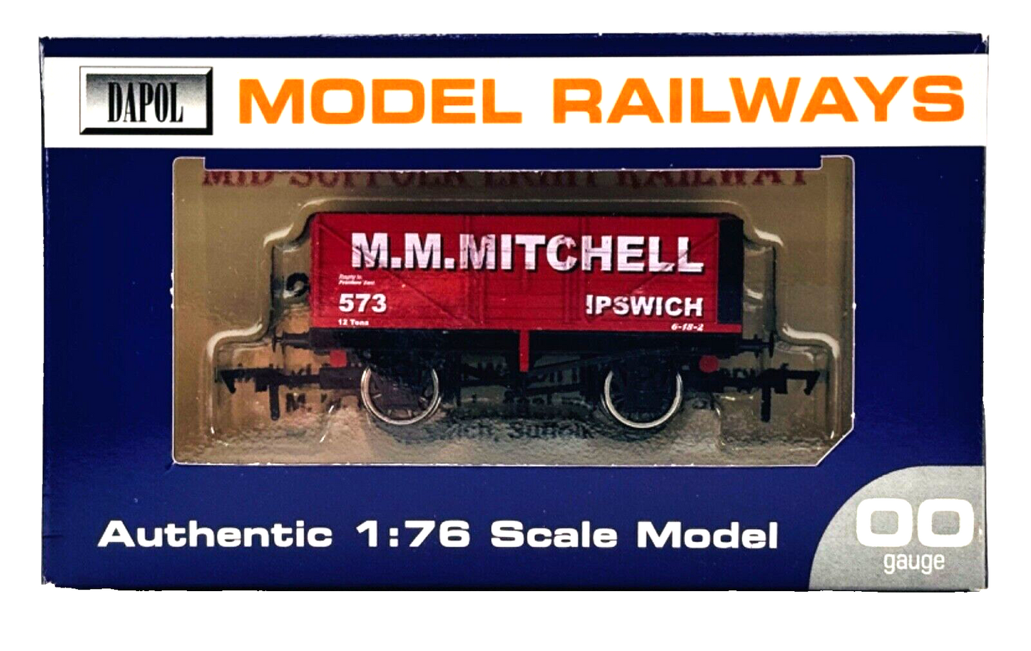 DAPOL 00 GAUGE - M.M MITCHELL OF IPSWICH MID SUFFOLK NO.573 (LIMITED EDITION)