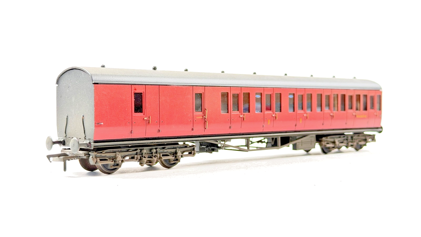 LARRY GODDARD 00 GAUGE BRASS KIT BUILT GWR DIA.E157 SUBURBAN BRAKE COACH W6309W
