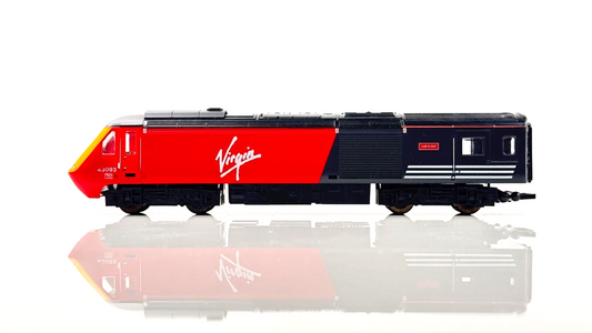 HORNBY 00 GAUGE - VIRGIN TRAINS RED HST TWIN POWER/DUMMY - UNBOXED