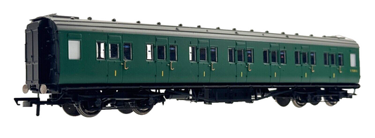 HORNBY 00 GAUGE - BR MAUNSELL GREEN 1ST CLASS COACH 'S7228S' - UNBOXED