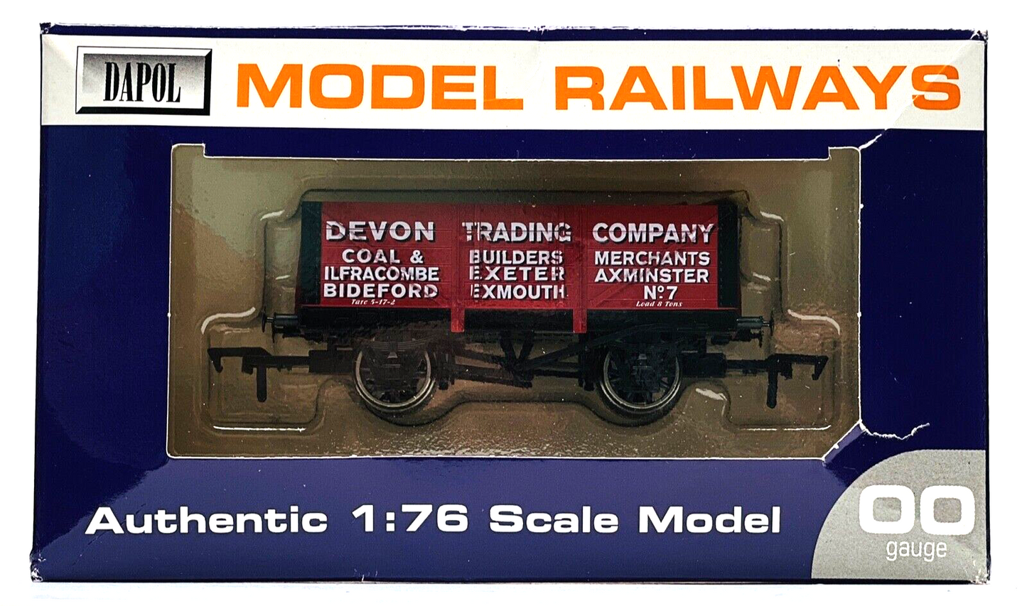 DAPOL 00 GAUGE - DEVON TRADING COMPANY EXMOUTH BIDEFORD EXETER (BUFFERS LTD ED)