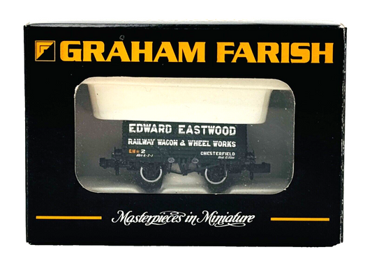 GRAHAM FARISH N GAUGE - 377-076K - 7 PLANK WAGON 'EDWARD EASTWOOD' - BOXED