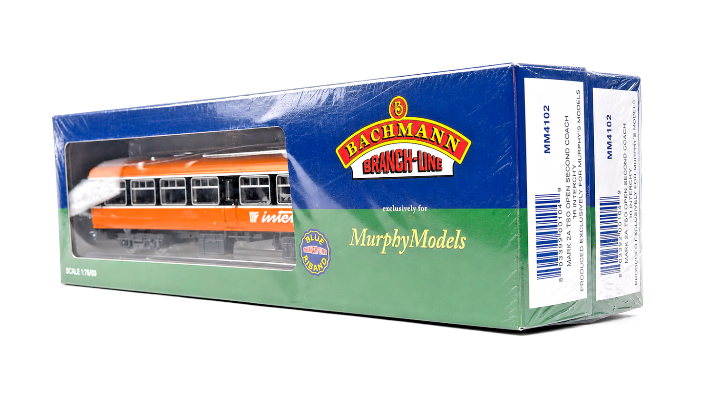 BACHMANN/MURPHY MODELS OO GAUGE - MM4102 - MK2A IR IRISH INTERCITY COACH TWIN