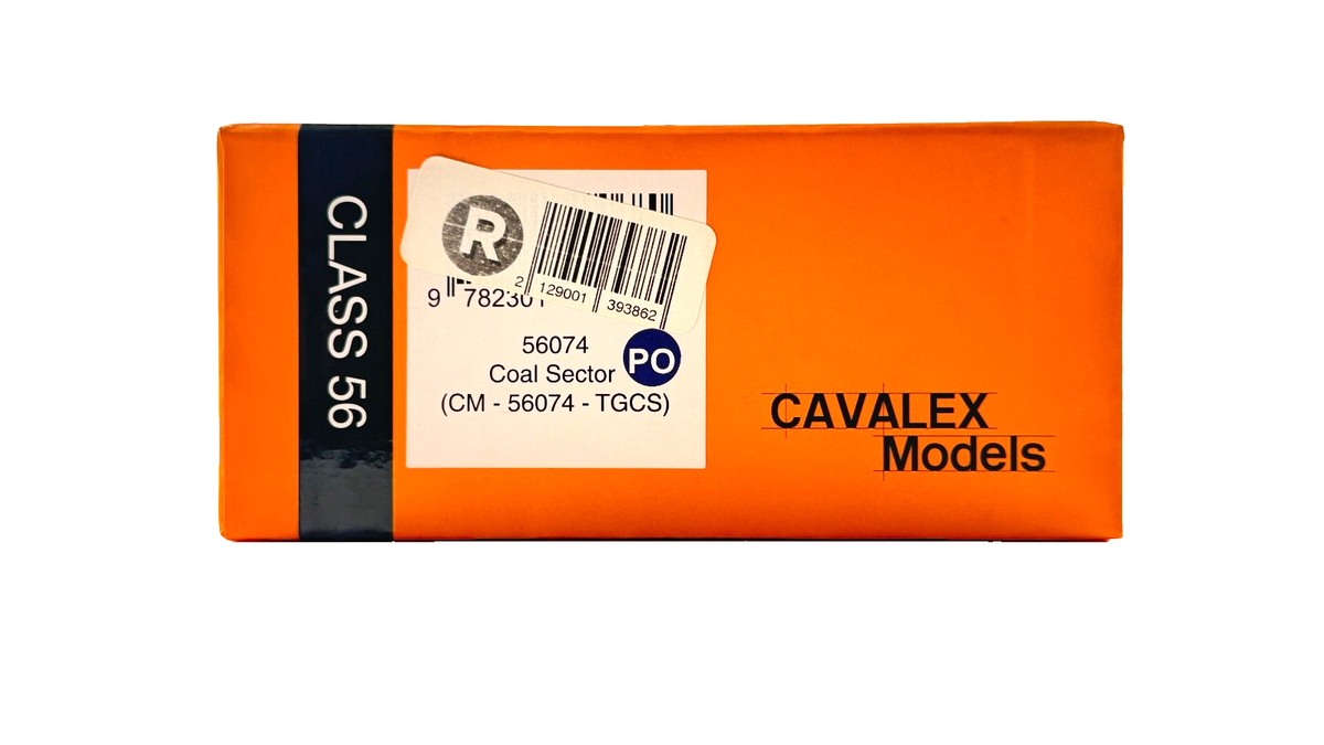 CAVALEX MODELS OO GAUGE - CM-56074-TGCS - CLASS 56 DIESEL 56074 COAL SECTOR (W)