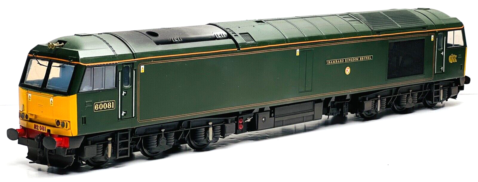 HELJAN O GAUGE CLASS 60 EWS 60081 'ISAMBARD KINGDOM BRUNEL' RESPRAY - BOXED