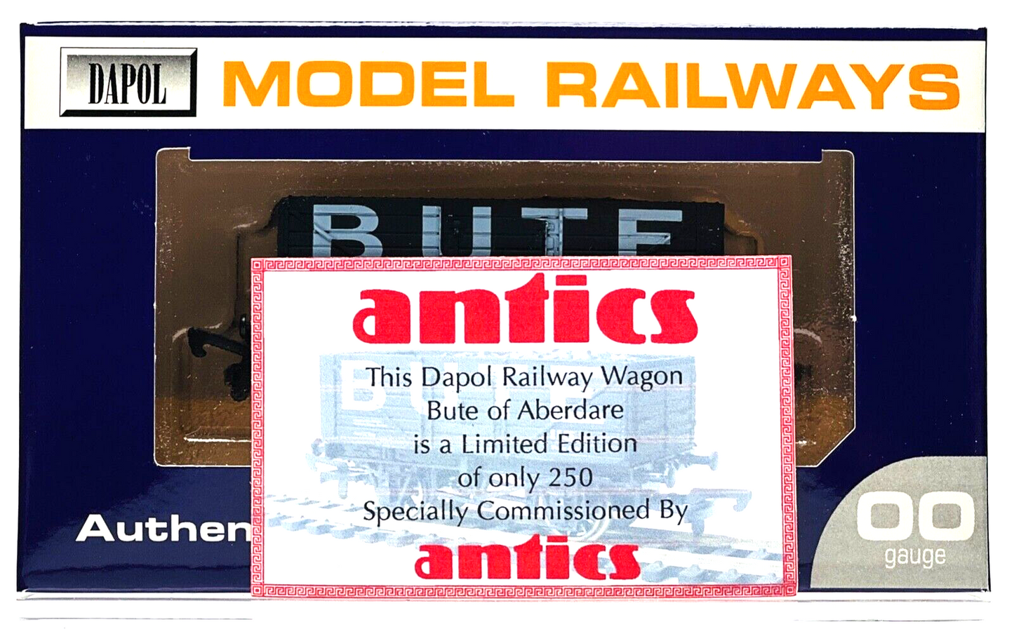 DAPOL 00 GAUGE - 'BUTE OF ABERDARE' PLANK WAGON NO.115 (LIMITED EDITION)