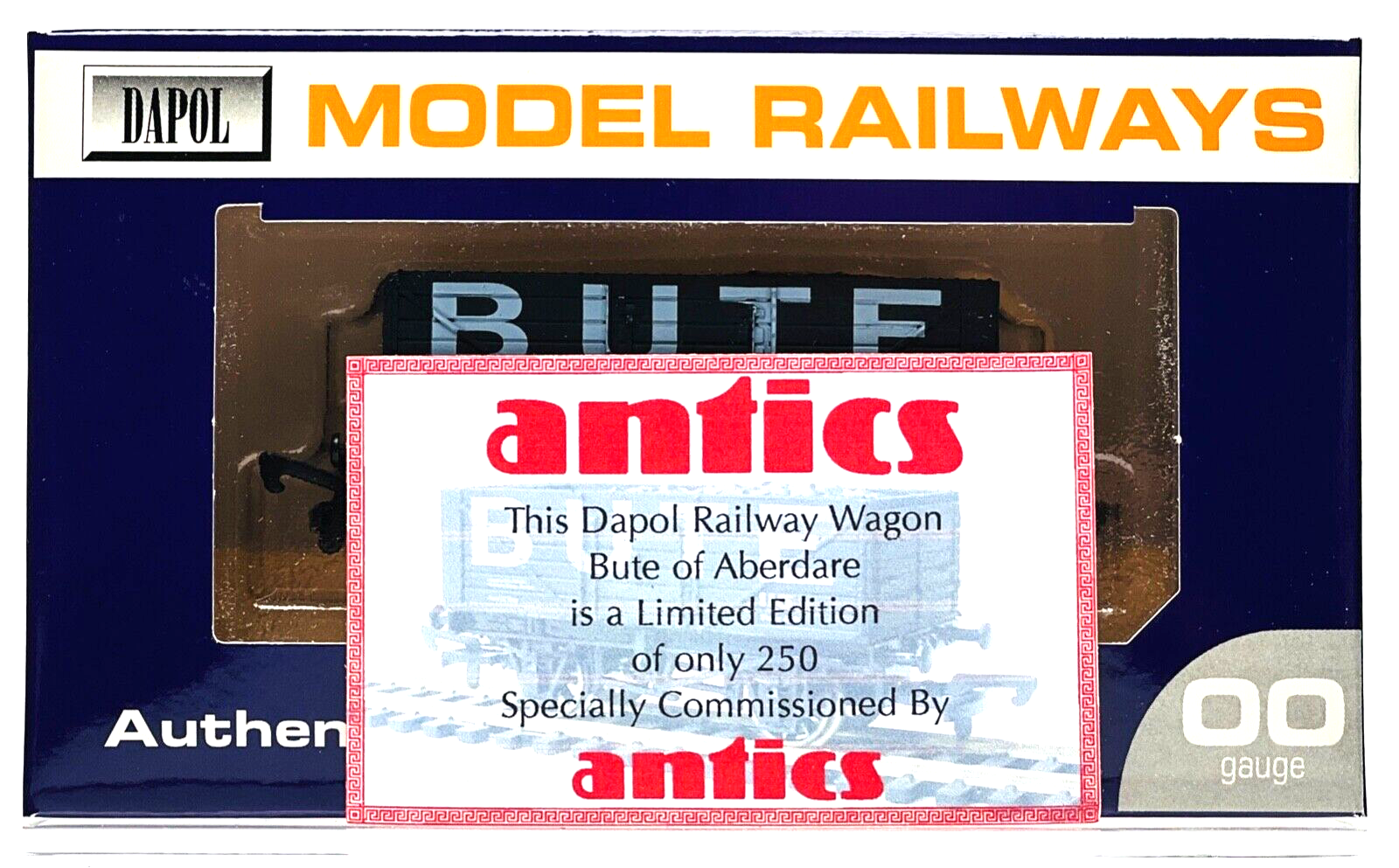 DAPOL 00 GAUGE - 'BUTE OF ABERDARE' PLANK WAGON NO.115 (LIMITED EDITION)