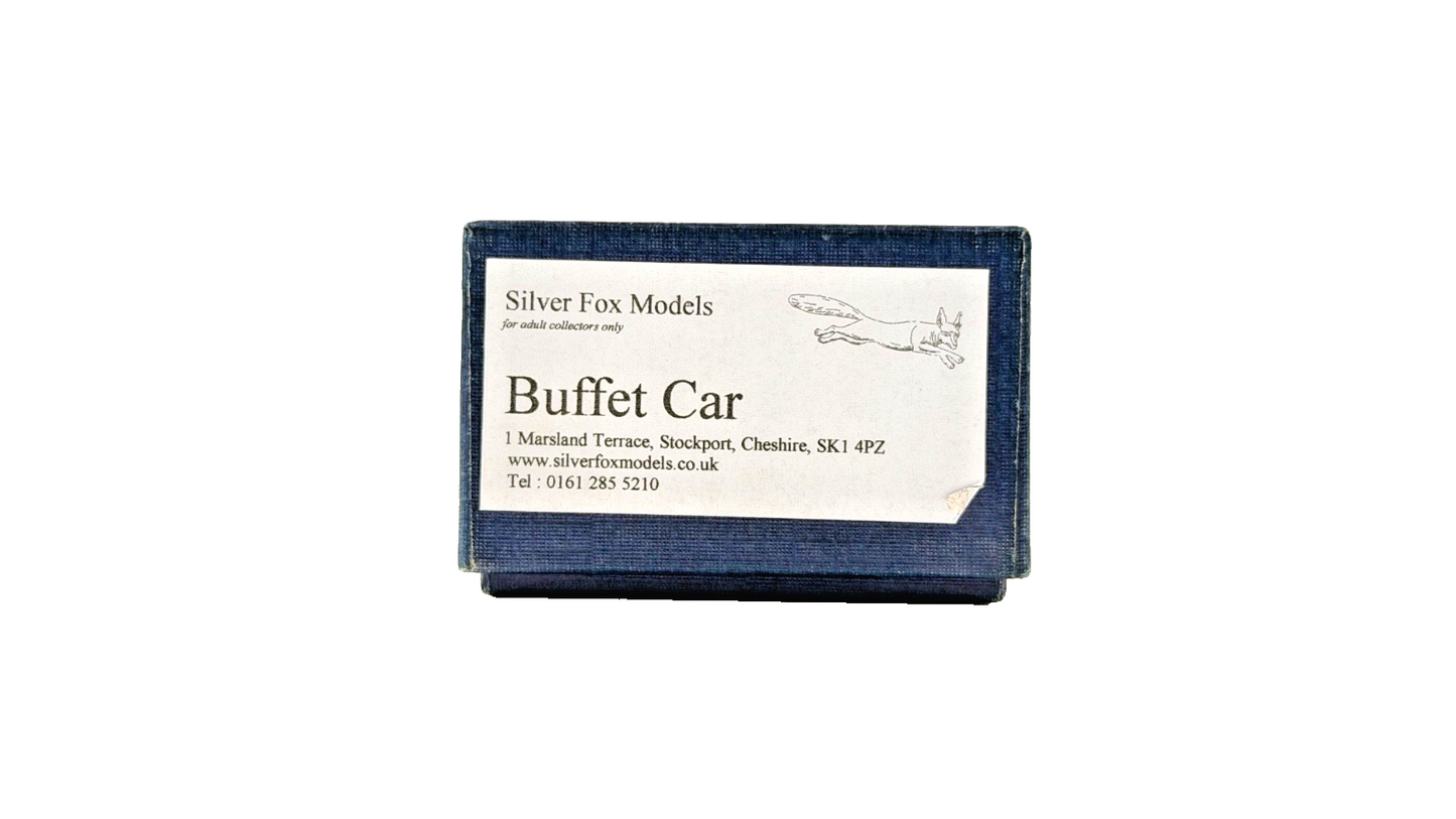 HURST/SILVER FOX MODELS OO GAUGE - CIE IRISH RAIL BLACK & ORANGE BUFFET CAR 7403