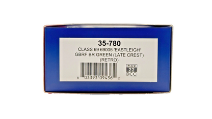BACHMANN 00 GAUGE - 35-780 - CLASS 69 DIESEL 69005 GBRF 'EASTLEIGH' BR GREEN