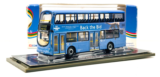 CORGI OOC 1/76 - OM41212 - WRIGHT ECLIPSE GEMINI BUS BACK THE BID OLYMPICS 2012