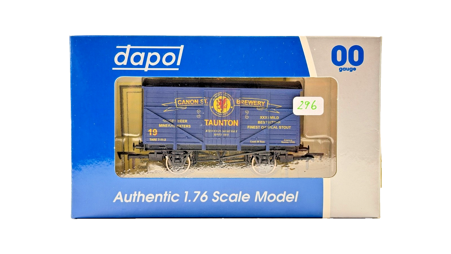 DAPOL 00 GAUGE - CANON ST. STREET BREWERY TAUNTON VAN NO.19 (LIMITED EDITION)