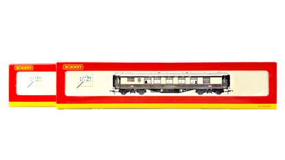 HORNBY OO GAUGE - R4164/R4165 - PULLMAN 1ST & 2ND CLASS KITCHEN CARS ARGUS & 167