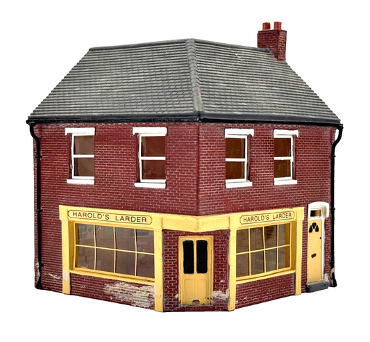 HORNBY 00 GAUGE SKALEDALE - R8624 - HAROLDS LARDER CORNER SHOP - UNBOXED