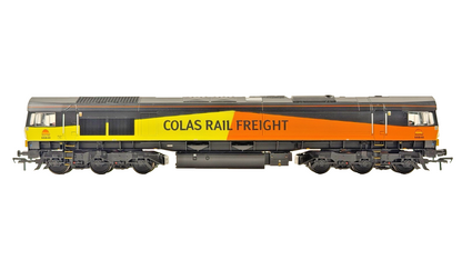 BACHMANN 00 GAUGE - 32-736 - CLASS 66 DIESEL 66846 COLAS RAIL FREIGHT BOXED