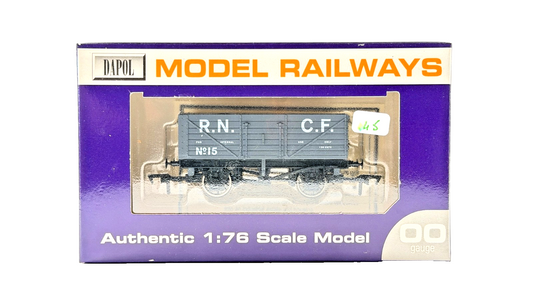 DAPOL 00 GAUGE - ROYAL NAVAL CORDITE FACTORY PLANK WAGON NO.15 (LIMITED EDITION)